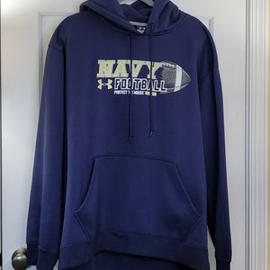 Under Armour Navy Football hoodie